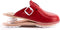 Klompen Dames – Werkschoenen – Geveerd – Rood – Maat 37