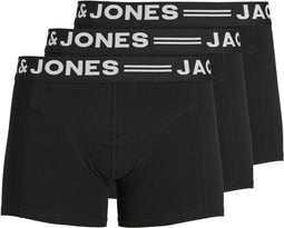 JACK&JONES SENSE TRUNKS - Boxershorts - 3-pack - Zwart (3-pack)