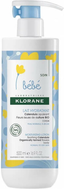 Klorane Bébé Lotion Lait Hydratant au Calendula BIO 500ml