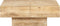 vidaXL - Salontafel - 80x80x28 cm - massief mangohout - bruin