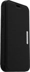 Otterbox Strada - Flip Cover - Echt leer met kaarthouder - Zwart - iPhone 12/12 Pro