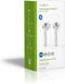 Nedis HPBT3052WT - Draadloze Bluetooth 5.0-oordopjes - Spraakbediening - Wit