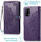 iMoshion Hoesje Geschikt voor Oppo A74 (4G) Hoesje Met Pasjeshouder - iMoshion Mandala Bookcase - Paars