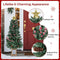 Coast Kerstdecoratie Set - 4-delig - Bomen Slinger Krans - Vlamvertragend PVC (4-delig)