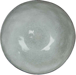 Mica Decorations Tabo Bord - 20 cm- Keramiek - Grijs - 4 Stuks