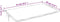 vidaXL - Ligbedkussen - 186x58x3 - cm - stof - gemêleerd - donkergrijs