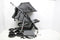 Lionelo Emma Plus - Buggy - Licht en Duurzaam - Verstelbare Rugleuning - XXL Luifel - Grote Mand - Organizer en Tas - Schokdempers - 5-Punts Gordel - Tot 15 kg - Zwart