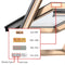vidaXL - Rolgordijn - geplooid - crème - CK02