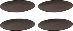 Palmer Bord coupe Ruston 27 cm Bruin Stoneware 4 stuks