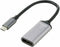 Renkforce RF-5397866 - USB-C naar DisplayPort Adapterkabel - 8K UHD - Zilver Zwart