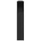 vidaXL - Hoofdbordkast - in - Zwart - Eiken - - - 180x18.5x102.5 - cm