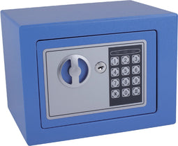 Kluis Pavo mini elektronisch 230x170x170mm blauw