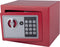 Kluis Pavo mini elektronisch 230x170x170mm rood