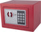 Kluis Pavo mini elektronisch 230x170x170mm rood