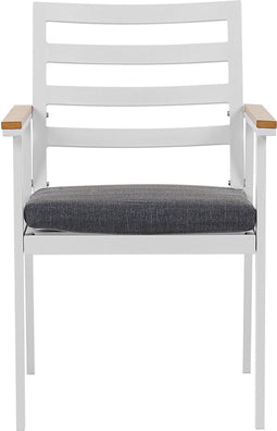 CAVOLI - Tuinset voor 4 - Wit - Aluminium