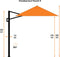 Garden Impressions Hawaii zweefparasol S Ø300 cm zand