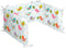 Wiegbeschermer HappyFriday Mr Fox Little birds Multicolour 210 x 40 cm