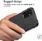 iMoshion Hoesje Geschikt voor Samsung Galaxy A25 Hoesje Siliconen - iMoshion Rugged Shield Backcover - Zwart