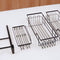 Nevana 3-laags Doucherek - Zonder boren - Hangend - RVS Zwart - 31x12x60,5cm (3 mandjes)