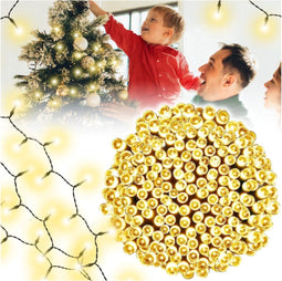 Kerstverlichting warm wit 1000 leds - 68m