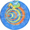 Klittenband Dartbord & Frisbee, 2in1