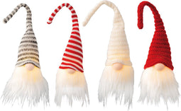 Lumineo Beeld Gnoom met LED verlichting 23cm (1 stuk) assorti