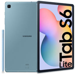 Samsung Galaxy Tab S6 Lite (10.4", 2020) - Blauw - 64 GB - WiFi + 4G