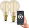 Calex Slimme Lamp - Wifi LED Filament Verlichting - Dimbaar - Goud (2 stuks)