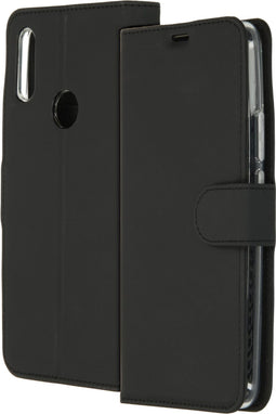Accezz Hoesje Geschikt voor Huawei P Smart Z Hoesje Met Pasjeshouder - Accezz Wallet Softcase Bookcase - Zwart