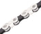 Km E9 e-bike fietsketting 9 sp 1/2x11/128 136 schakels zilver/zwart