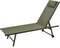 KM Loungebed met Kussen - Verstelbaar - 185 x 55 x 32 cm - Groen