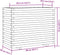 vidaXL - Plantenbak - 90x40x72 - cm - geïmpregneerd - grenenhout
