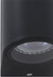 Steinhauer 1496ZW - Wandlamp Modern - Hoogte 15cm - Zwart - Metaal