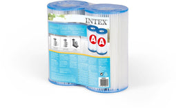 Intex - Filter Cartridge Type A - Vervang regelmatig voor schoon zwembadwater (2 stuks)