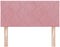 vidaXL - Hoofdbord - in - Roze - met - Diamant - Blokkenontwerp - - - 90 - cm - - - Velvet