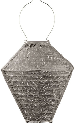 Lumiz Solar Tuinverlichting - Tuinverlichting op zonne energie - Tuinverlichting - Buitenlampjes - Tuinverlichting op zonneenergie - Buitenverlichting - Buitenlamp - Decoratie - Ikat Diamond - 28 cm - Taupe