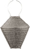 Lumiz Solar Tuinverlichting - Tuinverlichting op zonne energie - Tuinverlichting - Buitenlampjes - Tuinverlichting op zonneenergie - Buitenverlichting - Buitenlamp - Decoratie - Ikat Diamond - 28 cm - Taupe