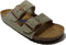 Birkenstock Arizona SFB VL Narrow - Dames Slippers - Suède - Bruin - Maat 38