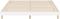 vidaXL - Bedframe - bewerkt - hout - hoogglans - wit - 200x200 - cm
