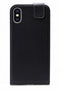 Mobilize Classic Gelly - FlipCase - Voor Apple iPhone X/XS - Ruimte voor 1 pasje - Zwart