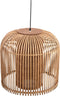 PTMD Azuna Ronde Hanglamp - H45 x Ø46 cm - Bamboe - Bruin