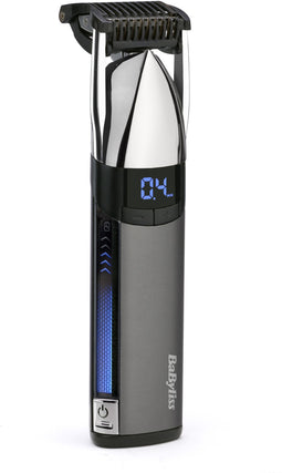 Babyliss S996E - Stoppelbaardtrimmer - Draadloos - Japanse stalen bladen - 24 lengtestanden