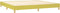vidaXL - Bedframe - zonder - matras - 200x200 - cm - stof - groen