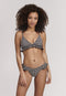 SHIWI Romy Ruffle - Dames Bikini - V-cut top met ruffles - Zwart - maat 38