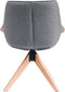 Feel Furniture - Bruce stoel - Grijs & Cognac