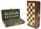 HOT Games 670940 - Schaakcassette magnetisch - Palm/palisander ingelegd hout 19x9cm