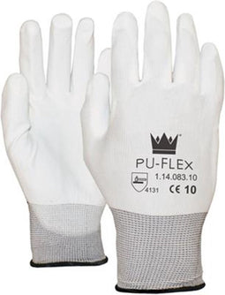 OXXA PU-Flex 14-083 handschoen XL Oxxa - Wit/blauw - Polyurethaan - EN 388:2016