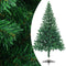 vidaXL - Kunstkerstboom - met - verlichting - en - kerstballen - 910 - takken - 210 - cm