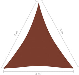 vidaXL-Zonnescherm-driehoekig-3x3x3-m-oxford-stof-terracottakleurig