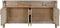 Dientafel Home ESPRIT Natuurlijk Gerecycleerd Hout Elmhout 183 X 57 X 90 cm